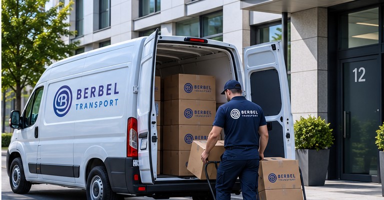 Livraison de marchandises par Berbel Transport